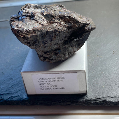 MICACEOUS HEMATITE, SMALLCLEUGH MINE, CUMBRIA, ENGLAND 243g MF1502