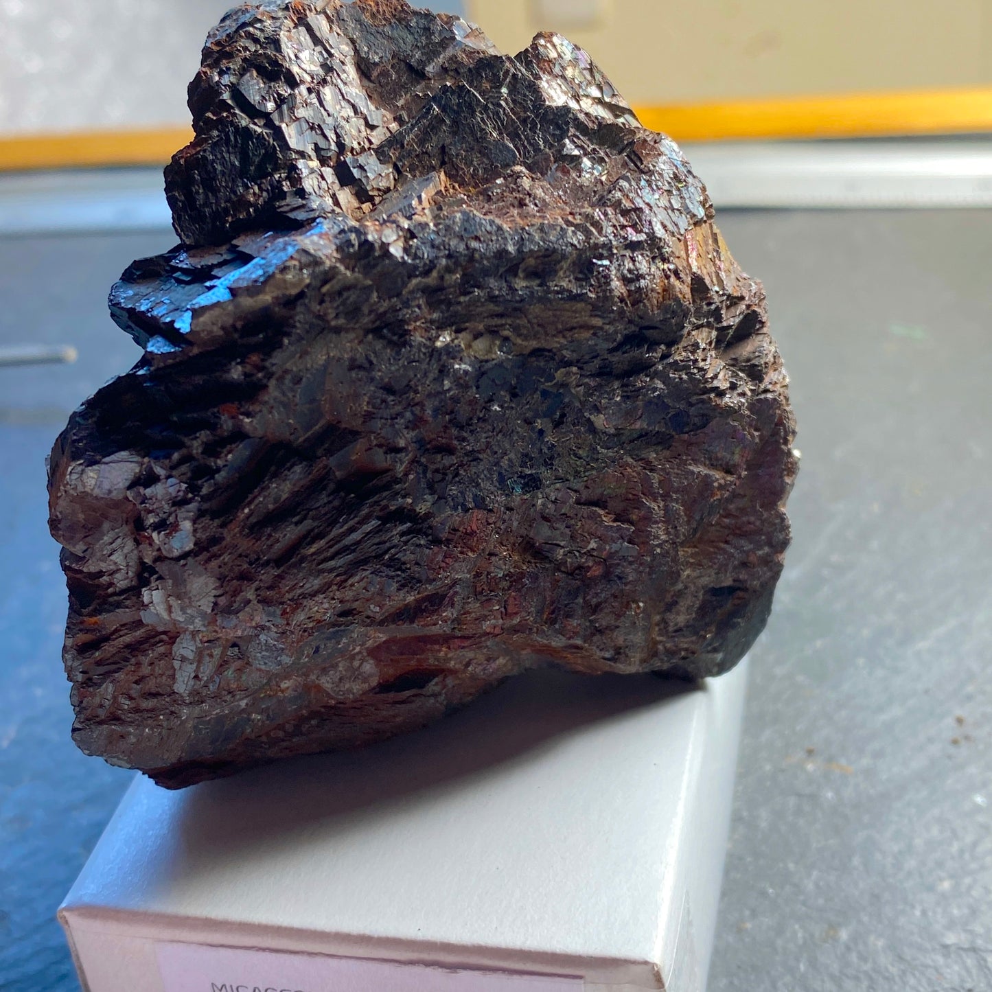 MICACEOUS HEMATITE, SMALLCLEUGH MINE, CUMBRIA, ENGLAND 243g MF1502