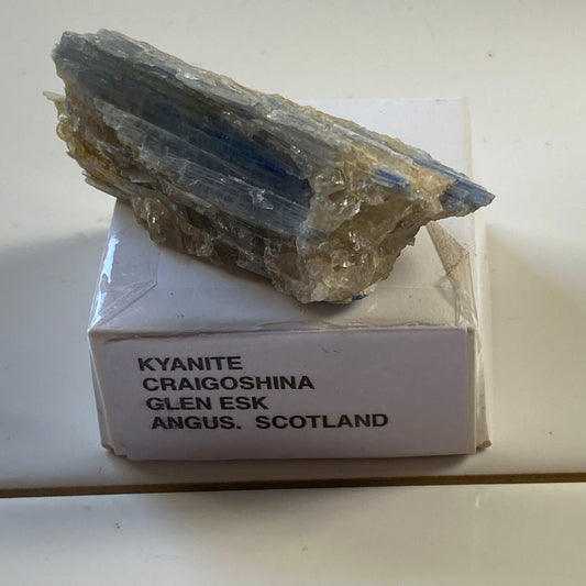 KYANITE - CRAIGOSHINA, GLEN ESK, ANGUS, SCOTLAND 18g  MF1690