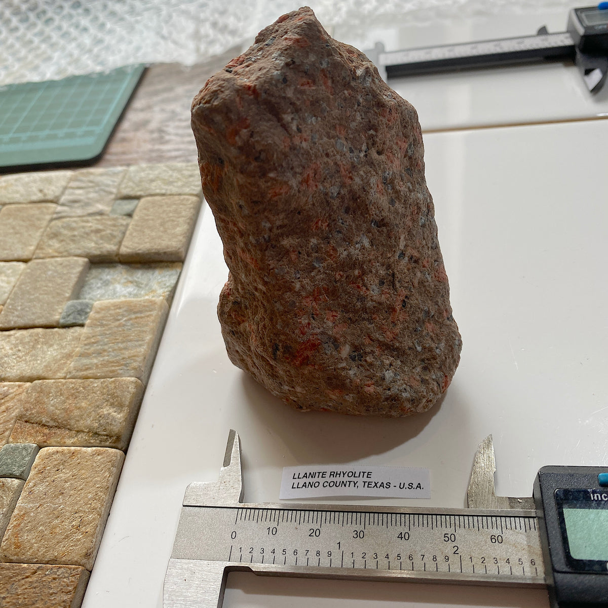 LLANITE RHYOLITE : LLANO COUNTY, TEXAS, U.S.A.  334g. MF5400