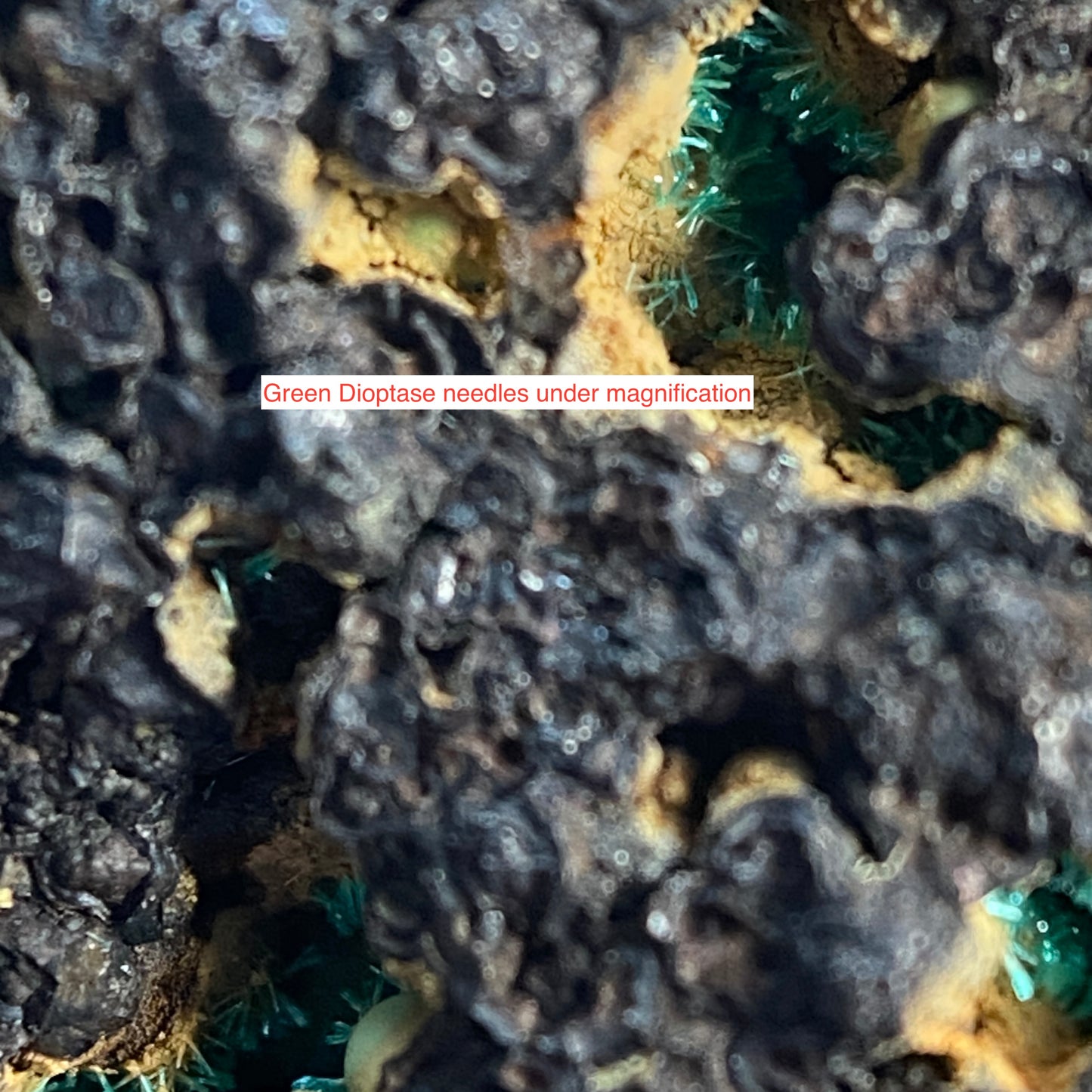 DIOPTASE [ETC] - TSUMEB MINE, OSHIKOTO REGION, NAMIBIA, AFRICA