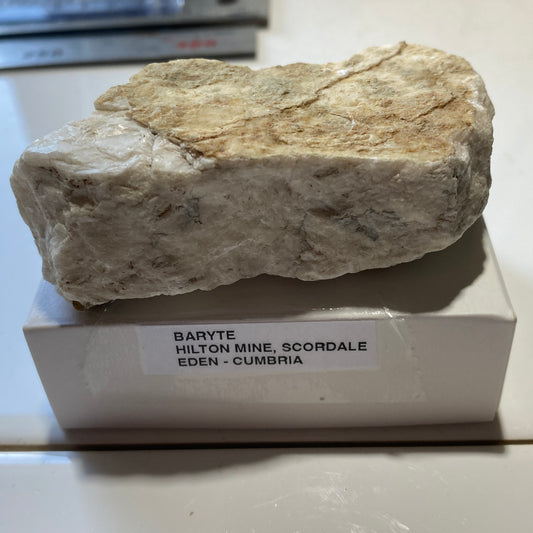 BARYTE [SOLID] : HILTON MINE, SCORDALE, EDEN, CUMBRIA  204g. MF5403