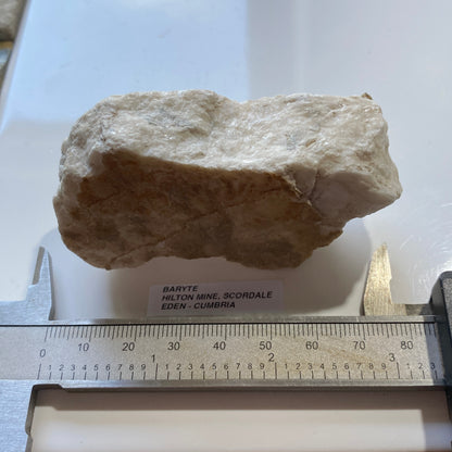 BARYTE [SOLID] : HILTON MINE, SCORDALE, EDEN, CUMBRIA  204g. MF5403