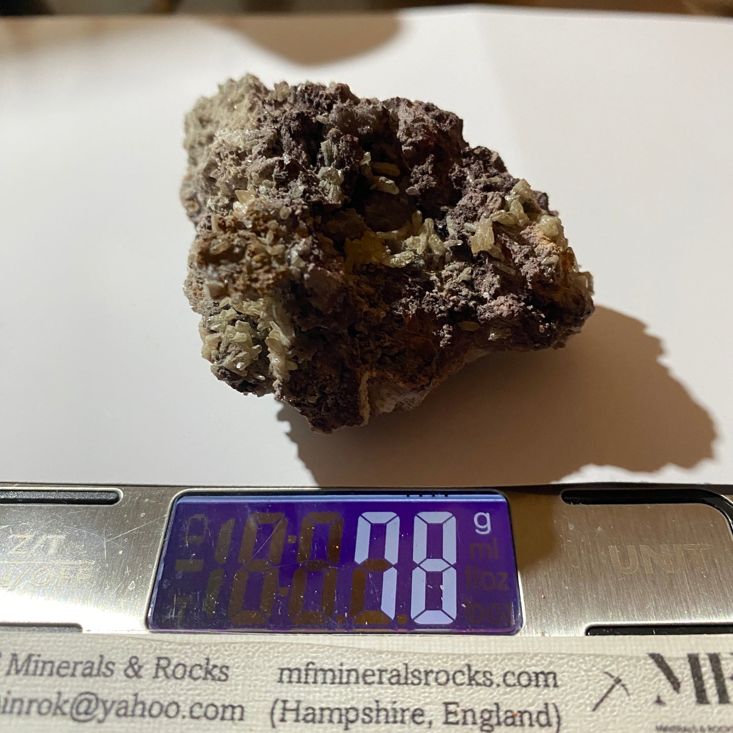 MIMETITE [ETC] - TSUMEB MINE, OSHIKOTO, NAMIBIA, AFRICA 78g MF820