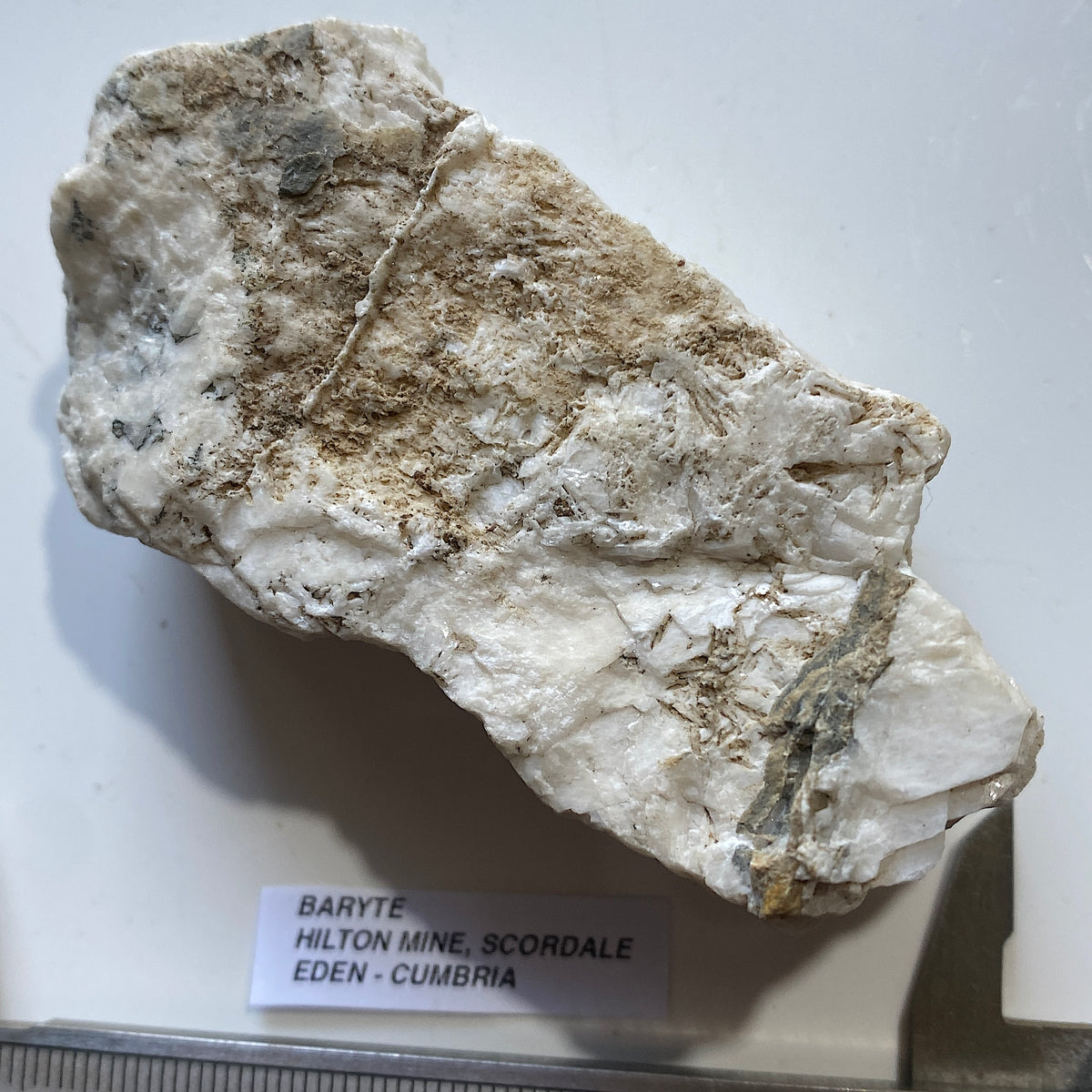 BARYTE [SOLID] : HILTON MINE, SCORDALE, EDEN, CUMBRIA  204g. MF5403