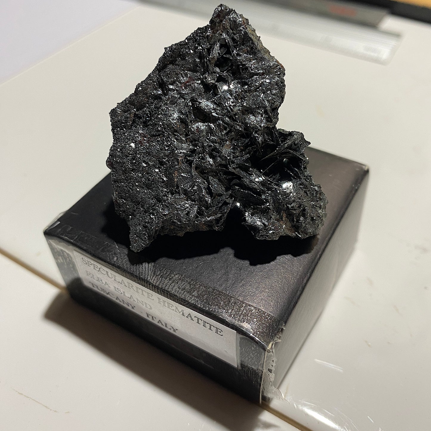 SPECULARITE HEMATITE - ELBA ISLAND, TUSCANY, ITALY  70g MF826