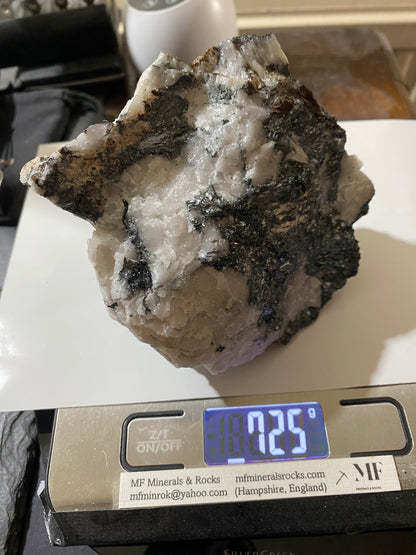 SPECULARITE [MICACEOUS HEMATITE] : DUNKELD QUARRY, PERTHSHIRE, SCOTLAND 725g MF4800