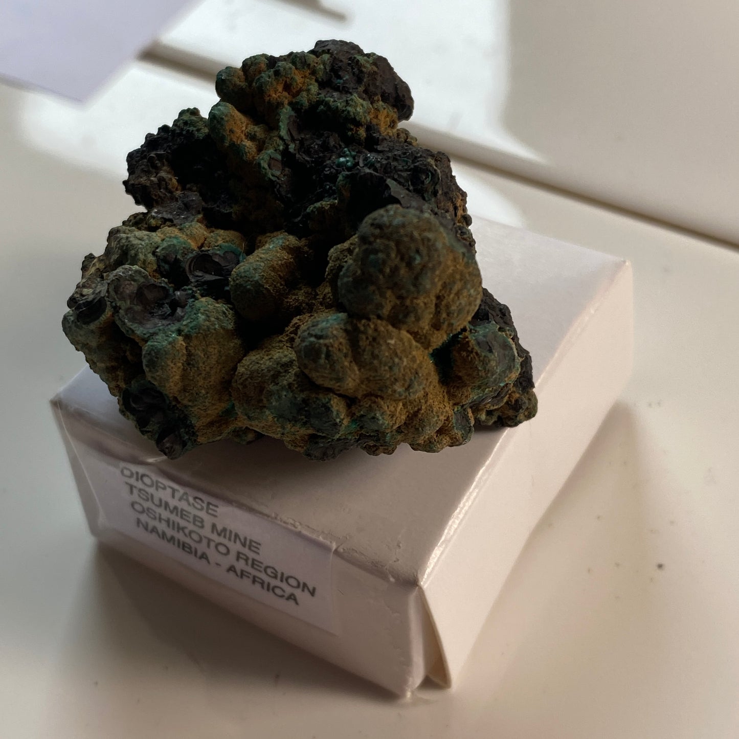 DIOPTASE [ETC] - TSUMEB MINE, OSHIKOTO REGION, NAMIBIA, AFRICA