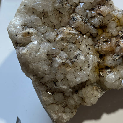 QUARTZ CRYSTAL ASSEMBLAGE : WHEAL DREA, BOTALLACK, CORNWALL. 630g MF5404