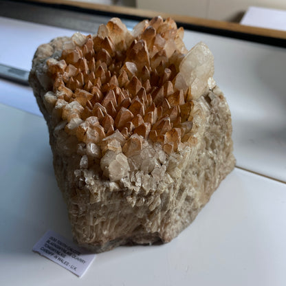 DOG TOOTH CALCITE - BLAENGWYNLAIS QUARRY, WALES SUBSTANTIAL 2315g MF1967