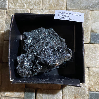 SPECULARITE HEMATITE - ELBA ISLAND, TUSCANY, ITALY  70g MF826