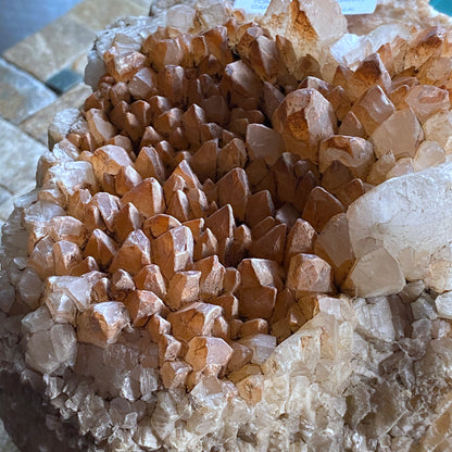 DOG TOOTH CALCITE - BLAENGWYNLAIS QUARRY, WALES SUBSTANTIAL 2315g MF1967