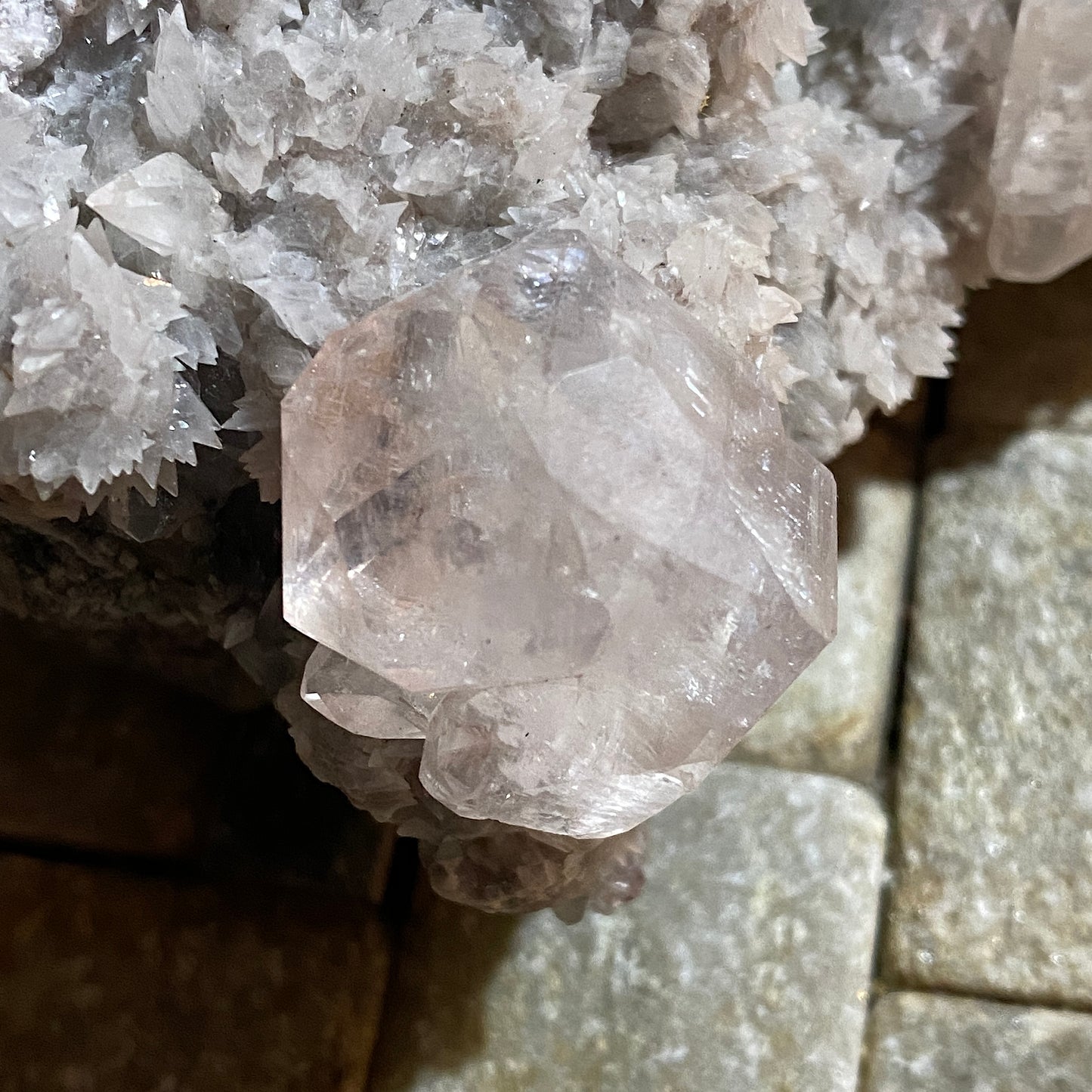 CALCITE PIÈCE INHABITUELLE DE DAYE, HUBEI, CHINE 325g MF870