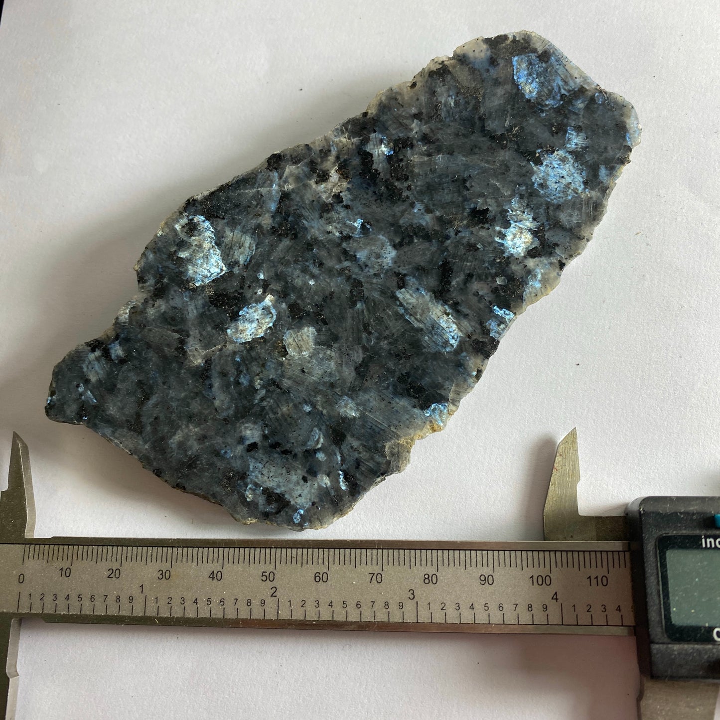 LARVIKITE [SYENITE FELDSPAR], LARVIK, NORWAY,  84g MF1506