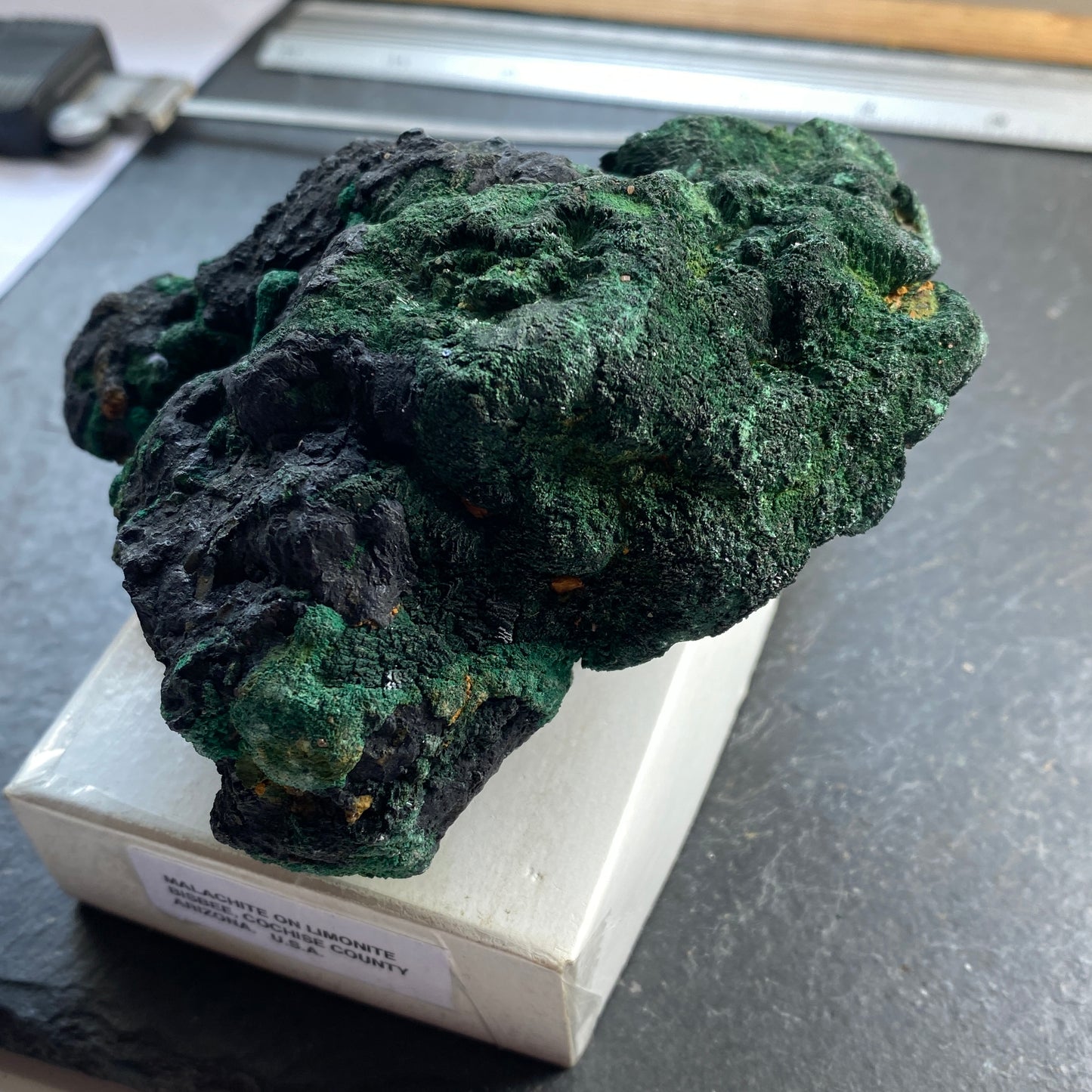 MALACHITE, BISBEE MINING DISTRICT, ARIZONA, U.S.A. HEAVY 486g MF1510