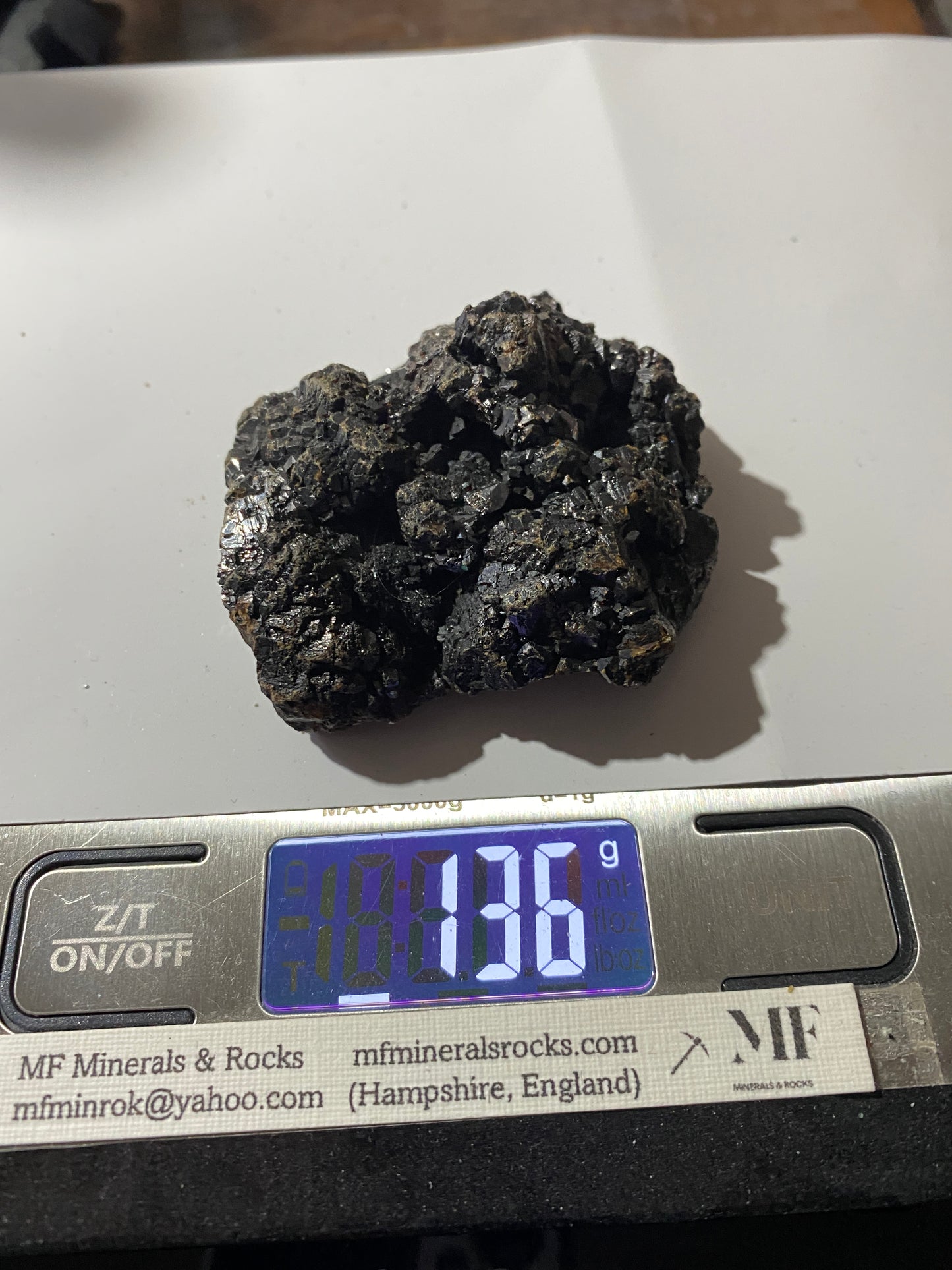 SPHALERITE : NEW GLENCRIFF MINE, WANLOCKHEAD, SCOTLAND 136g MF4807