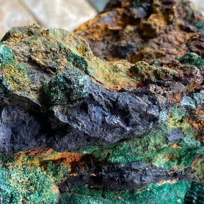 MALACHITE, BISBEE MINING DISTRICT, ARIZONA, U.S.A. HEAVY 486g MF1510