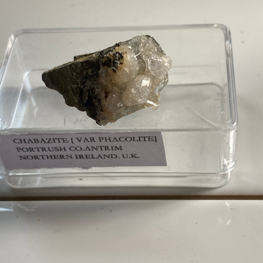 PHACOLITE [CHABAZITE] - PORTRUSH, CO ANTRIM, NORTHERN ISLAND