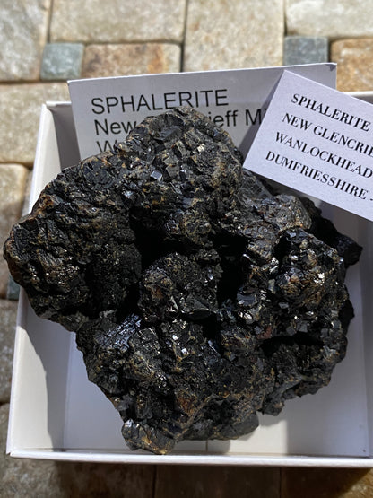 SPHALERITE : NEW GLENCRIFF MINE, WANLOCKHEAD, SCOTLAND 136g MF4807