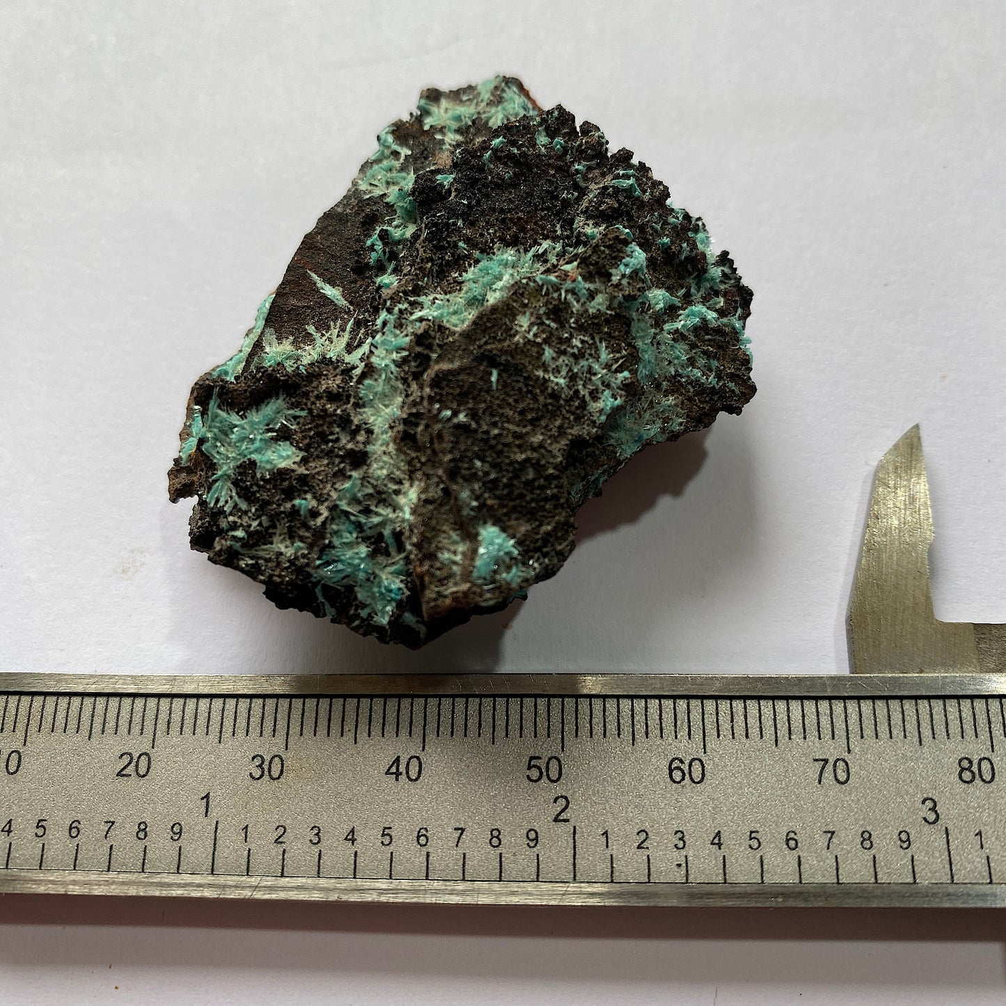 AURICHALCITE ON MATRIX - OJUELA MINE, MAPIMI, DURANGO, MEXICO 28g MF850
