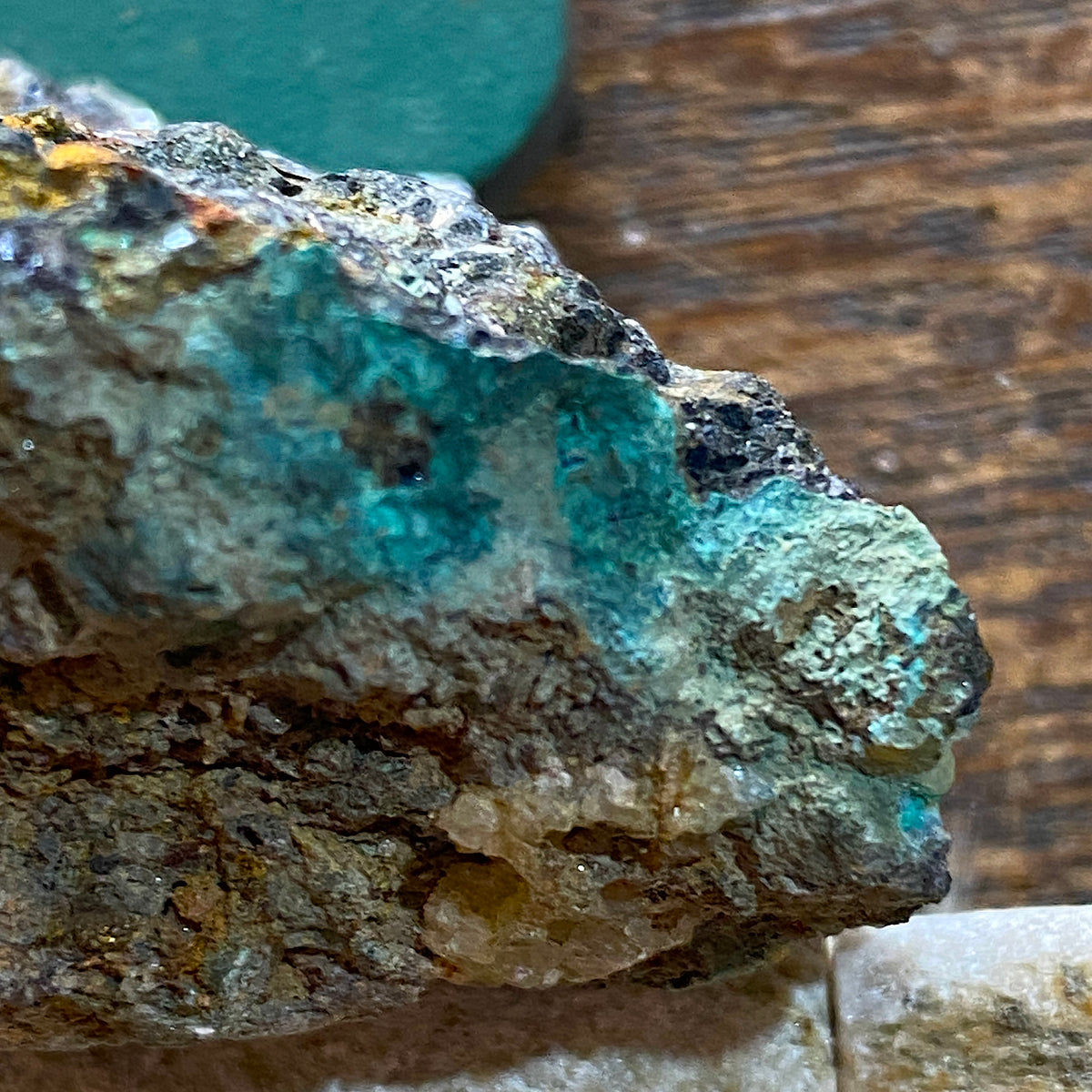 CHALCOCITE/CHALCOPYRITE ETC : WHEAL COCK, BOTALLACK, CORNWALL  58g MF5413