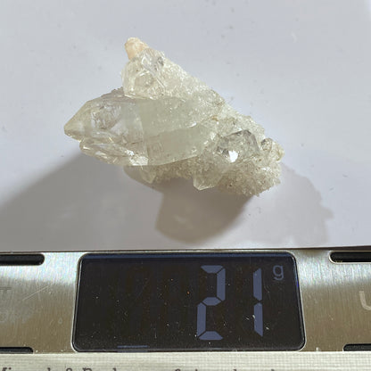 HYDROXYAPOPHYLLITE RARE SUPERBE CLARTÉ D'INDE 22g MF803