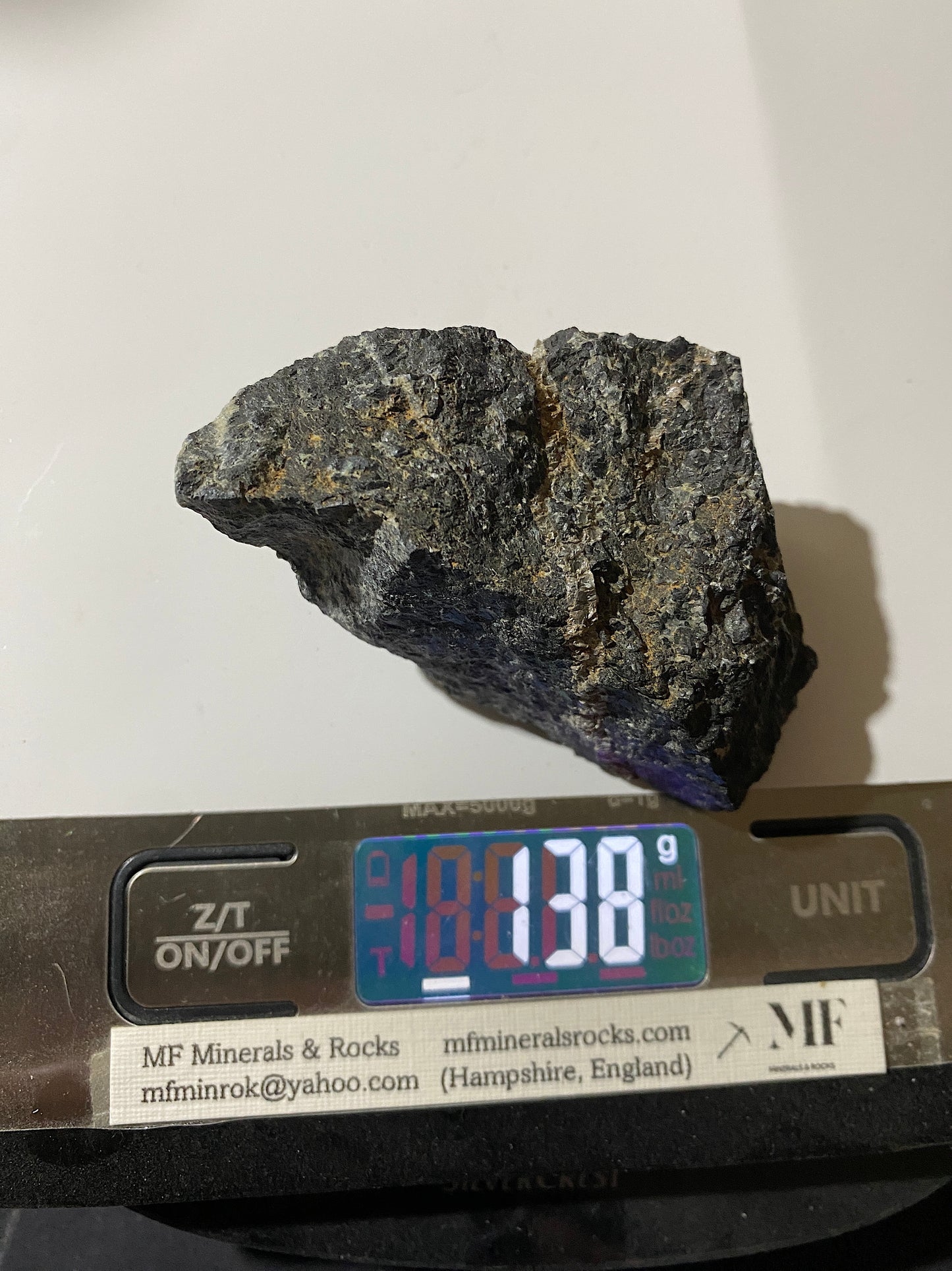CHROMITE : HAGDALE QUARRY, UNST, SHETLANDS, SCOTLAND 138g MF4810