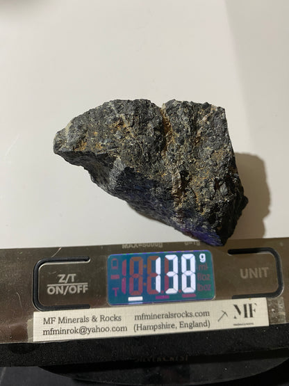 CHROMITE : HAGDALE QUARRY, UNST, SHETLANDS, SCOTLAND 138g MF4810
