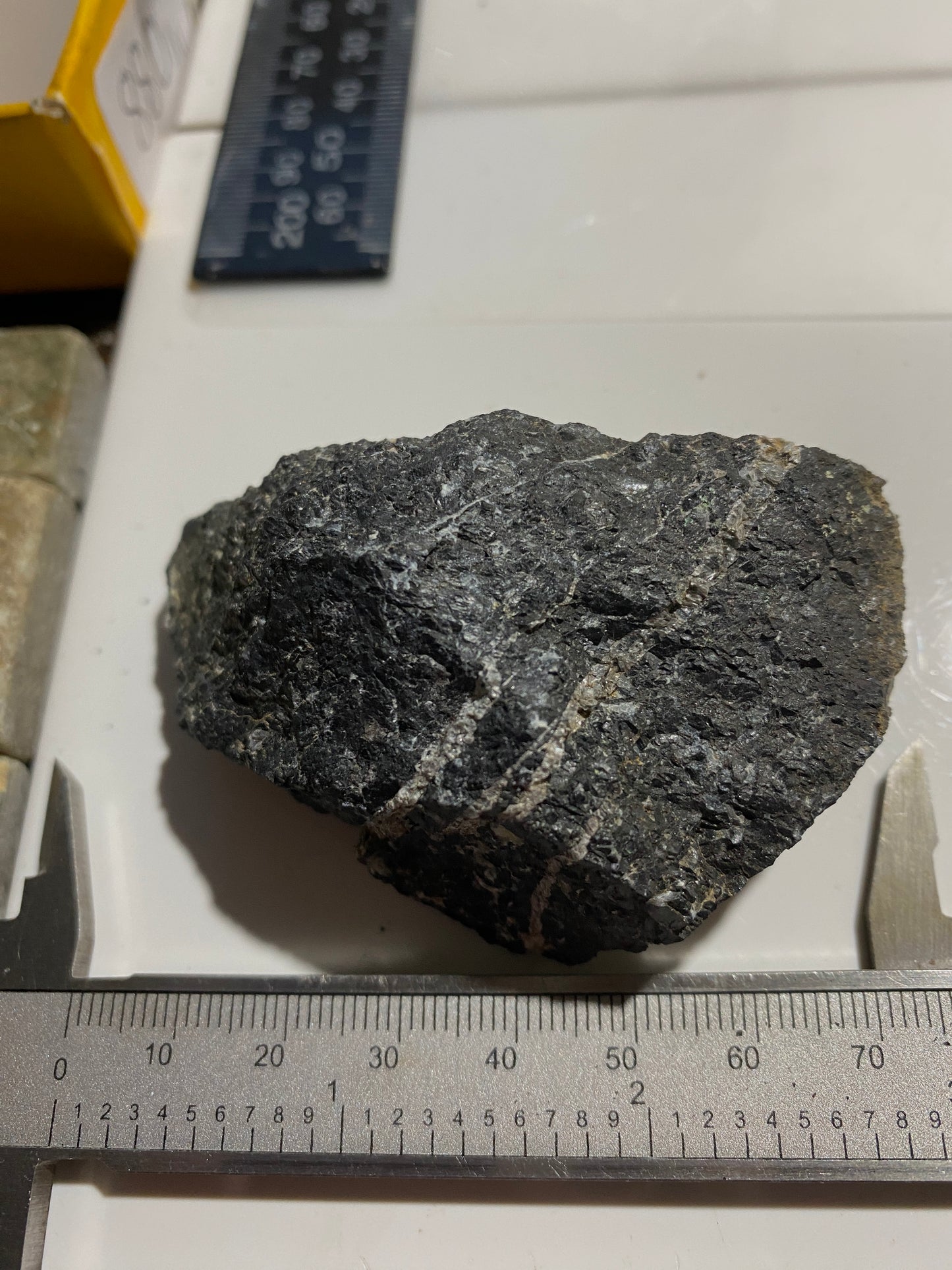 CHROMITE : HAGDALE QUARRY, UNST, SHETLANDS, SCOTLAND 138g MF4810