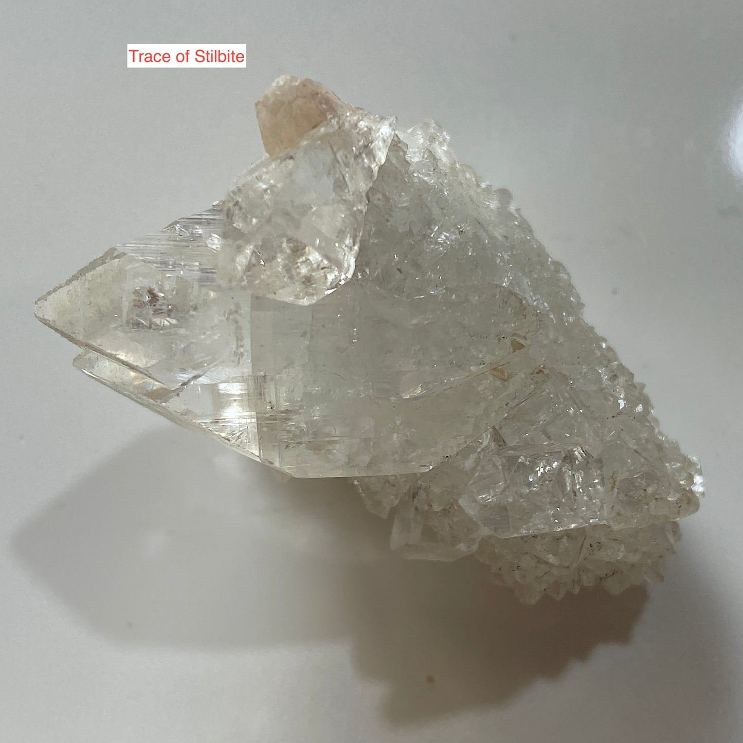 HYDROXYAPOPHYLLITE RARE SUPERBE CLARTÉ D'INDE 22g MF803