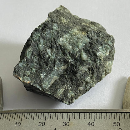 BYTOWNITE [ANORTHITE]  EYCOTT HILL, PATTERDALE, CUMBRIA, ENGLAND 44g. MF1983