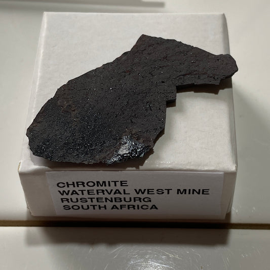 CHROMITE : WATERVAL WEST MINE, RUSTENBURG, N.W. PROVINCE, SOUTH AFRICA  4g MF5418