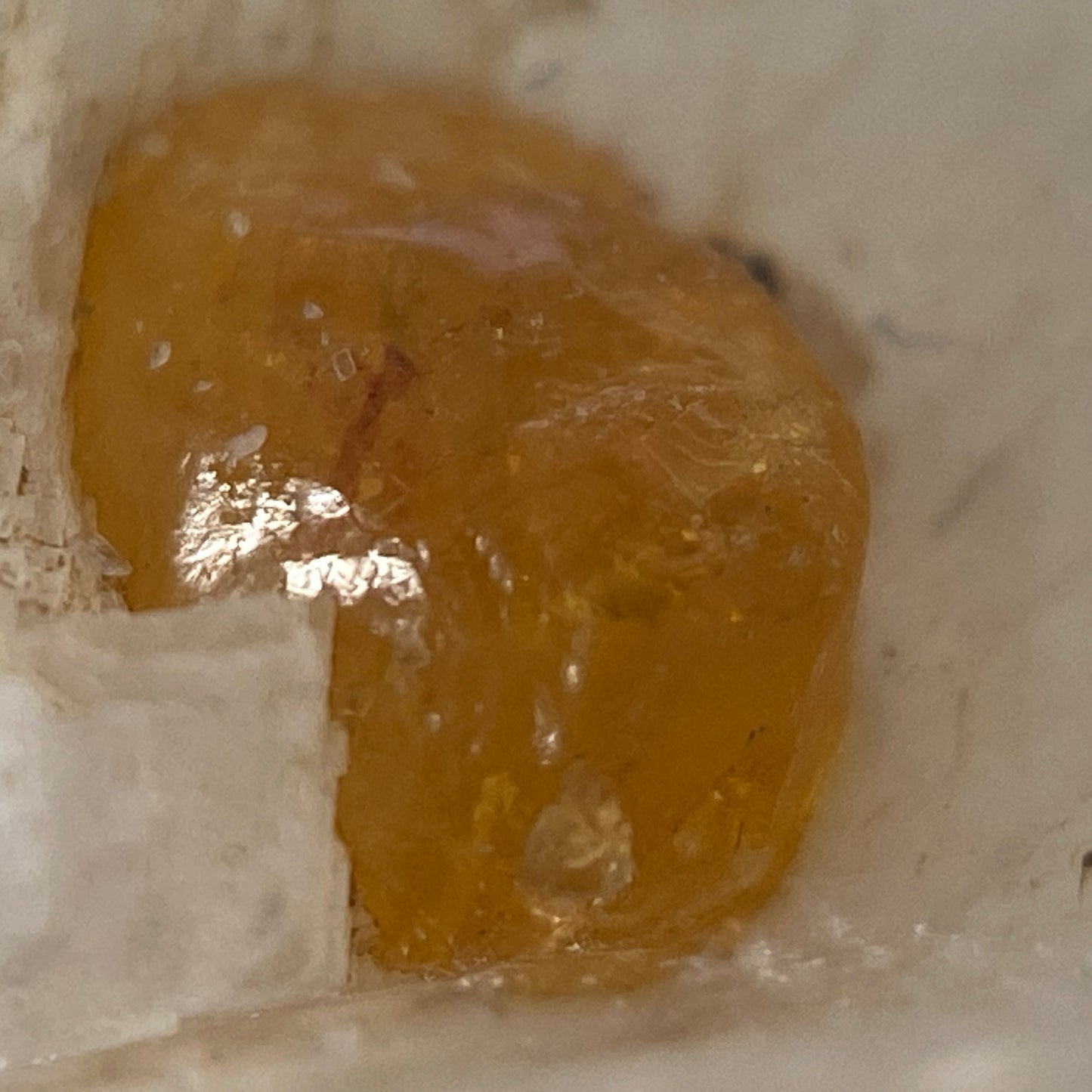 ULTRA RARE CHONDRODITE ON MATRIX - OH SAUNG TAUNG, MOGOK, MANDALAY, MYANMAR 41g MF9968