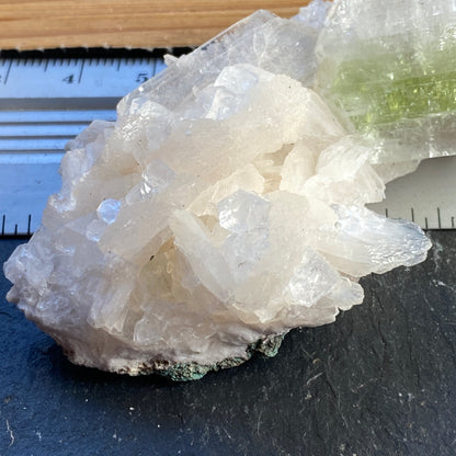 APOPHYLLITE WITH STILBITE BEAUTIFUL SPECIMEN, NASIK, INDIA 52g MF1514