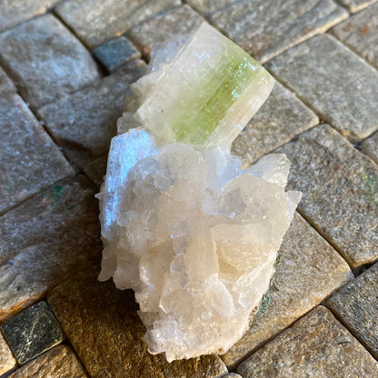 APOPHYLLITE WITH STILBITE BEAUTIFUL SPECIMEN, NASIK, INDIA 52g MF1514