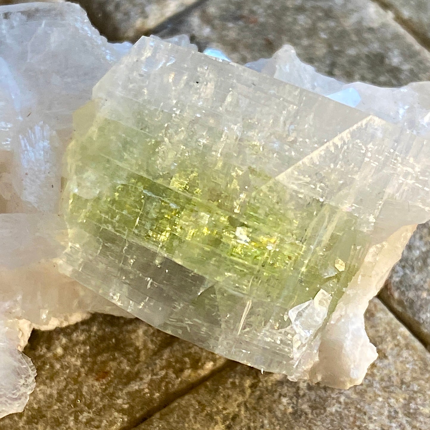 APOPHYLLITE WITH STILBITE BEAUTIFUL SPECIMEN, NASIK, INDIA 52g MF1514