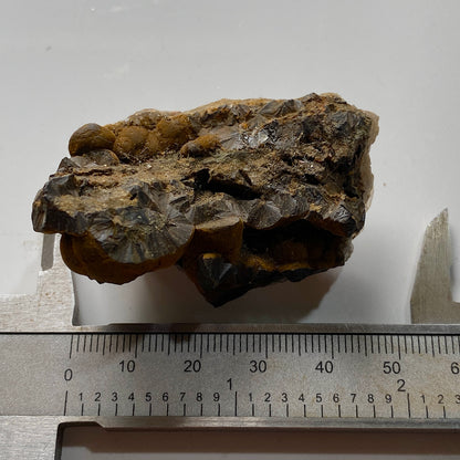 LIMONITE AFTER GOETHITE : WHEAL DREA, BOTALLACK, ST JUST, CORNWALL  54g MF5419