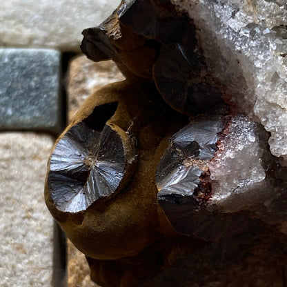 LIMONITE AFTER GOETHITE : WHEAL DREA, BOTALLACK, ST JUST, CORNWALL  54g MF5419