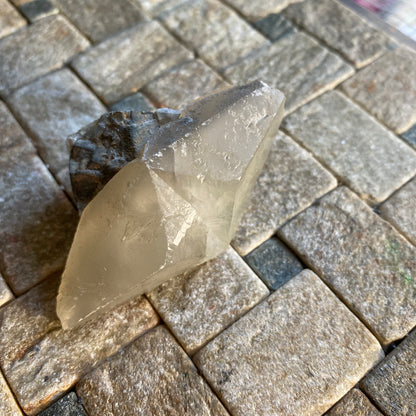 CALCITE TWINNED SCALENOHEDRONS, TAFFS WELL QUARRY, WALES, U.K.