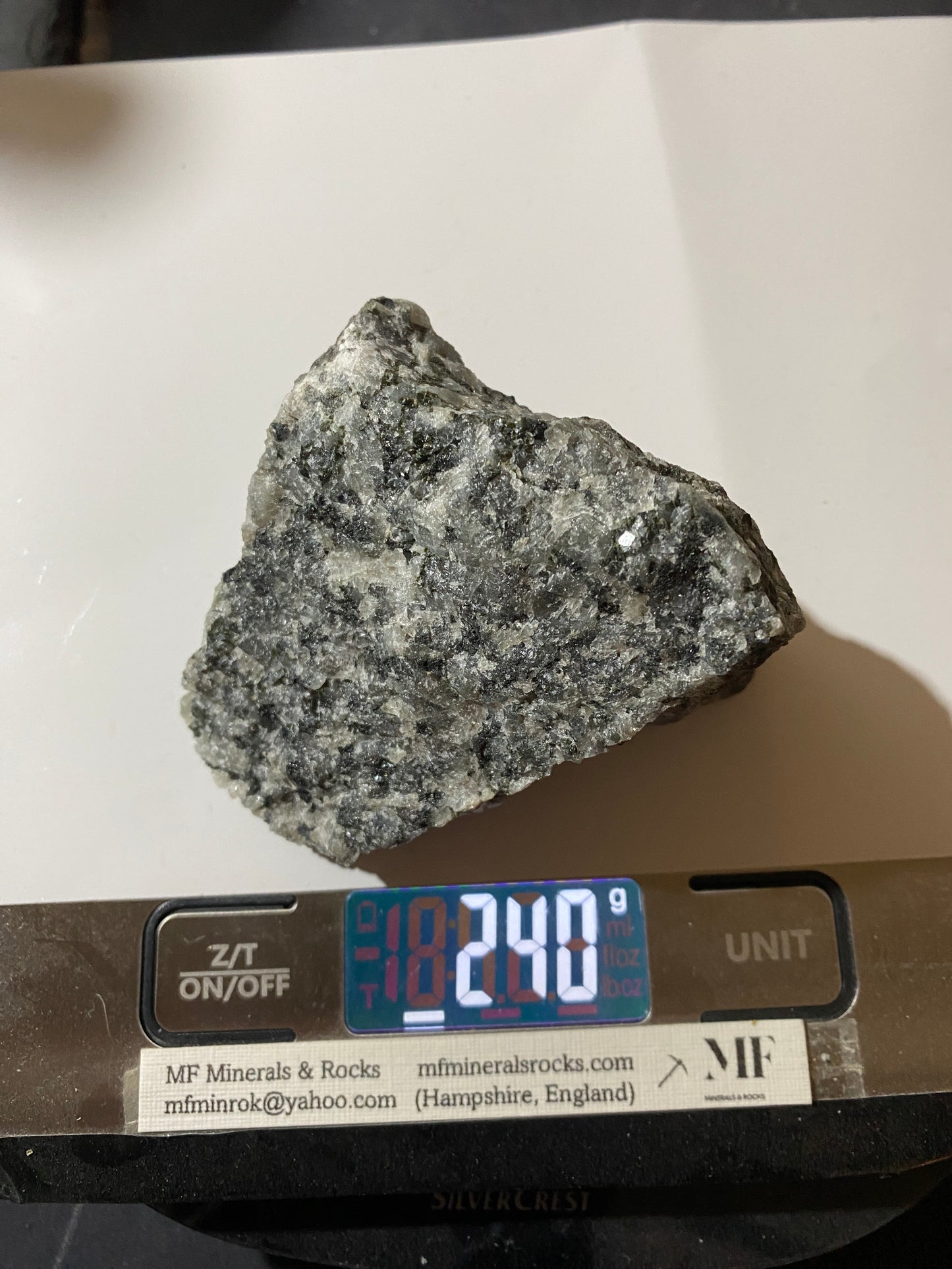 GABBRO : SITHEAN MOR, ARDNAMURCHAN, HIGHLAND, SCOTLAND 240g MF4816