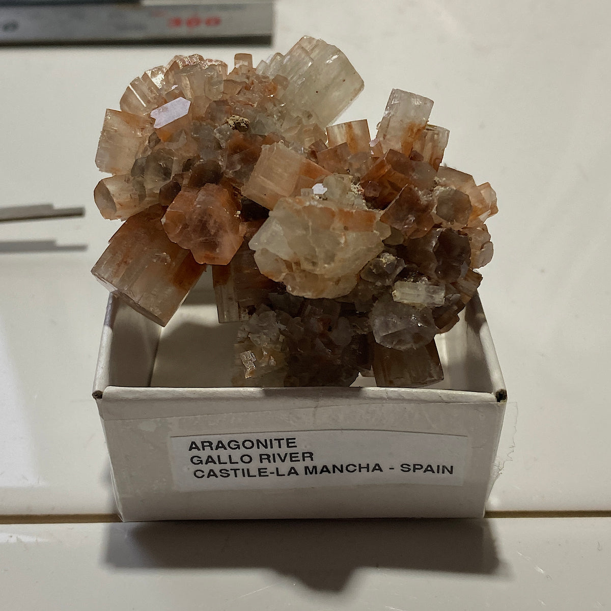 ARAGONITE :GALLO RIVER,  CASTILE-LA MANCHA, SPAIN. 87g. MF5422