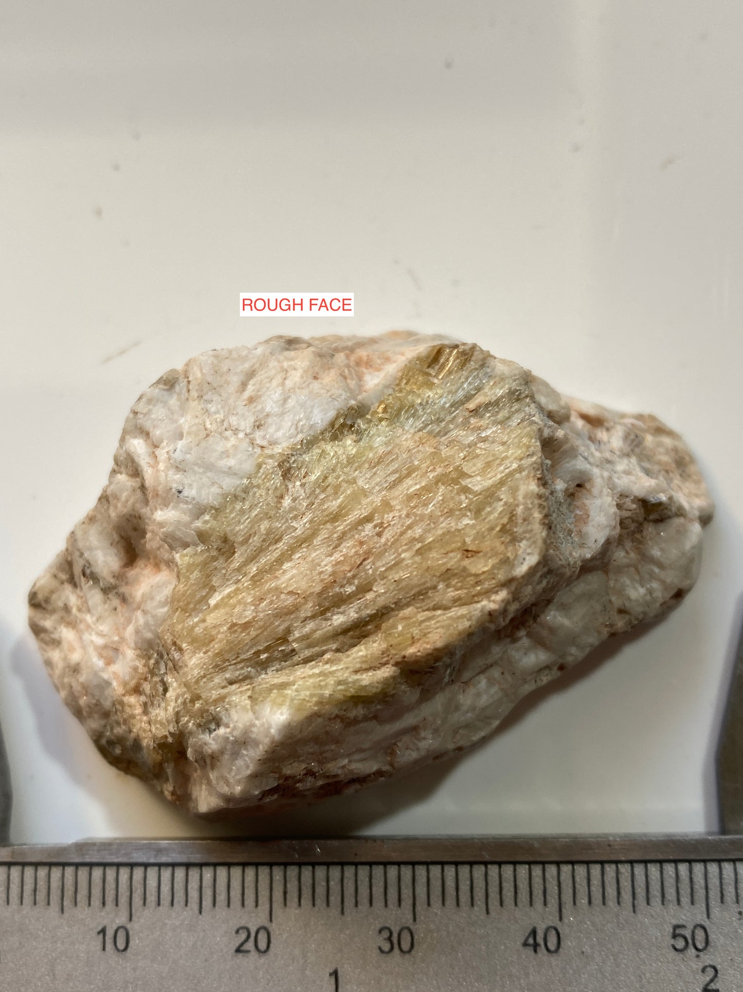 STRONTIANITE : STRONTIAN, ARDNAMURCHAN, HIGHLAND, SCOTLAND 64g MF4818