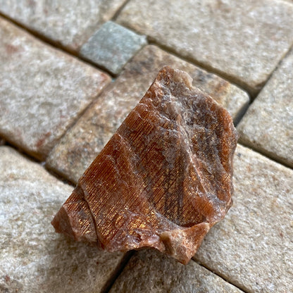 OLIGOCLASE FELDSPAR [SUNSTONE]  - OSTERADALEN, NORWAY. 25g MF1978