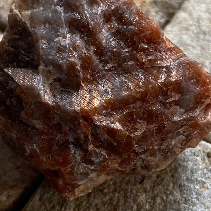 OLIGOCLASE FELDSPAR [SUNSTONE]  - OSTERADALEN, NORWAY. 25g MF1978