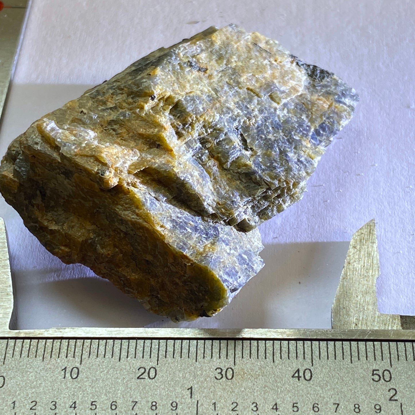 ANORTHOCLASE FELDSPAR - ULA, LARVIK, NORWAY. 15g v MF1977