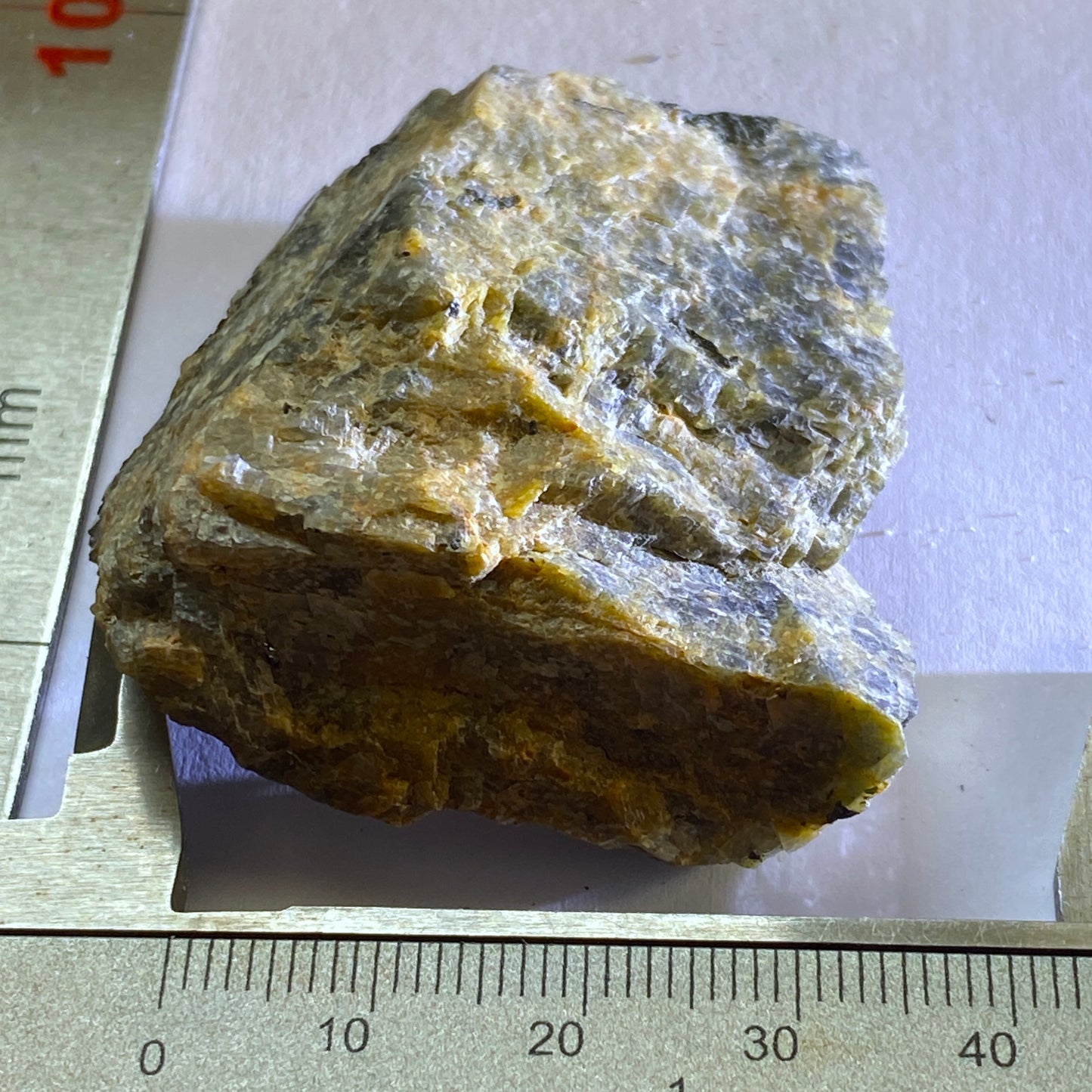 ANORTHOCLASE FELDSPAR - ULA, LARVIK, NORWAY. 15g v MF1977