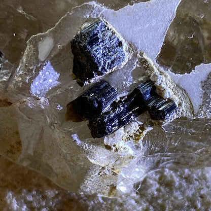 SCHORL TOURMALINE IN QUARTZ - CURVELO, MINAS GERAIS, BRAZIL 49g  MF9965
