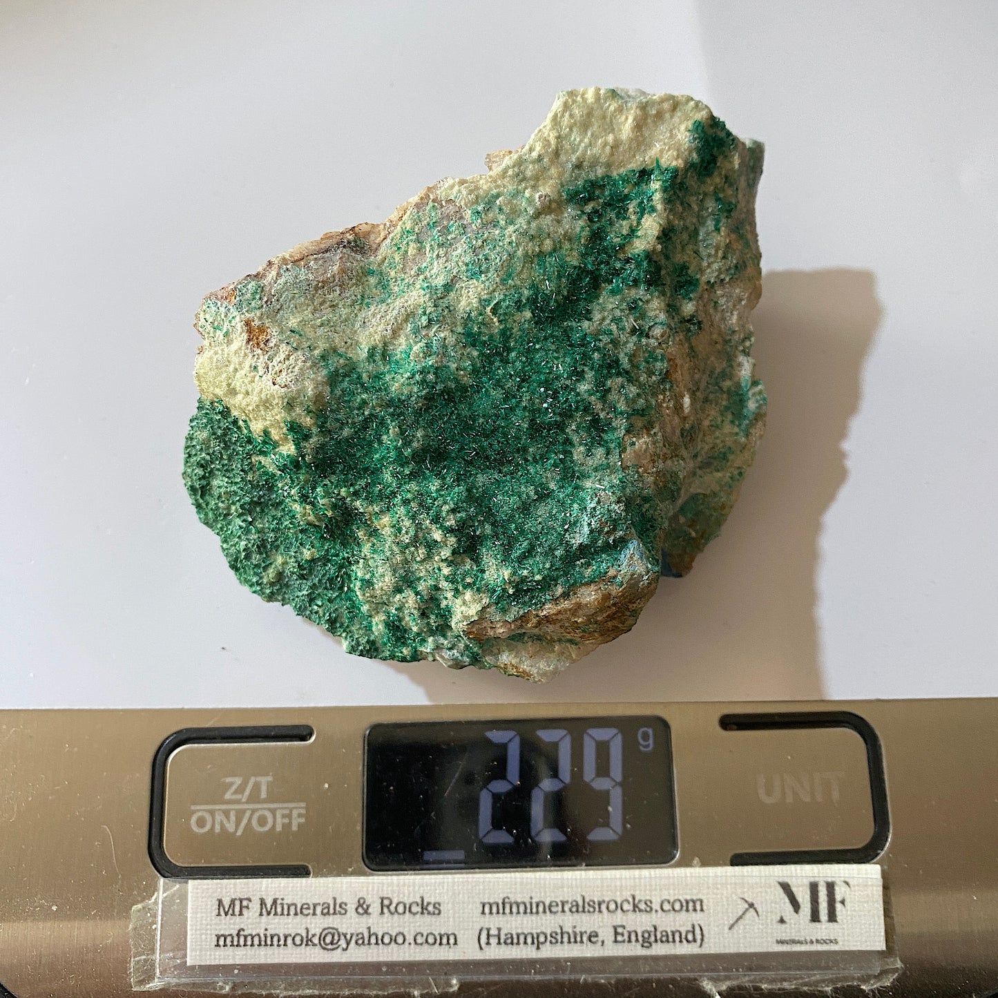 BROCHANTITE - GOULMIMA, ER RACHIDIA PROVINCE, MOROCCO - AFRICA  229g MF9773