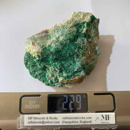 BROCHANTITE - GOULMIMA, ER RACHIDIA PROVINCE, MOROCCO - AFRICA  229g MF9773