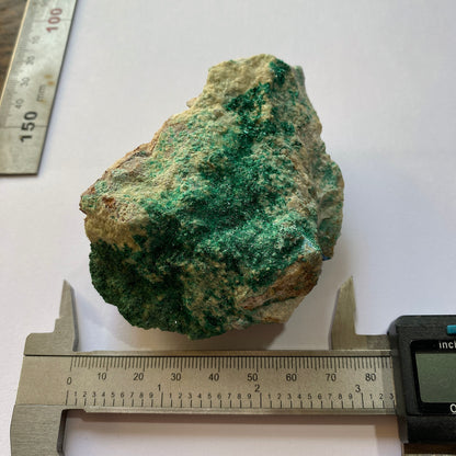 BROCHANTITE - GOULMIMA, ER RACHIDIA PROVINCE, MOROCCO - AFRICA  229g MF9773